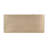 Gold Aluminum Rectangular Writing Desk