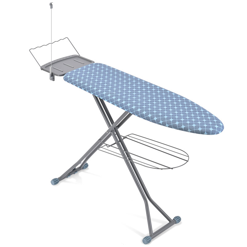 Metal Freestanding Adjustable Height Ironing Board,Multi-functional Iron Board with Ironing Mat