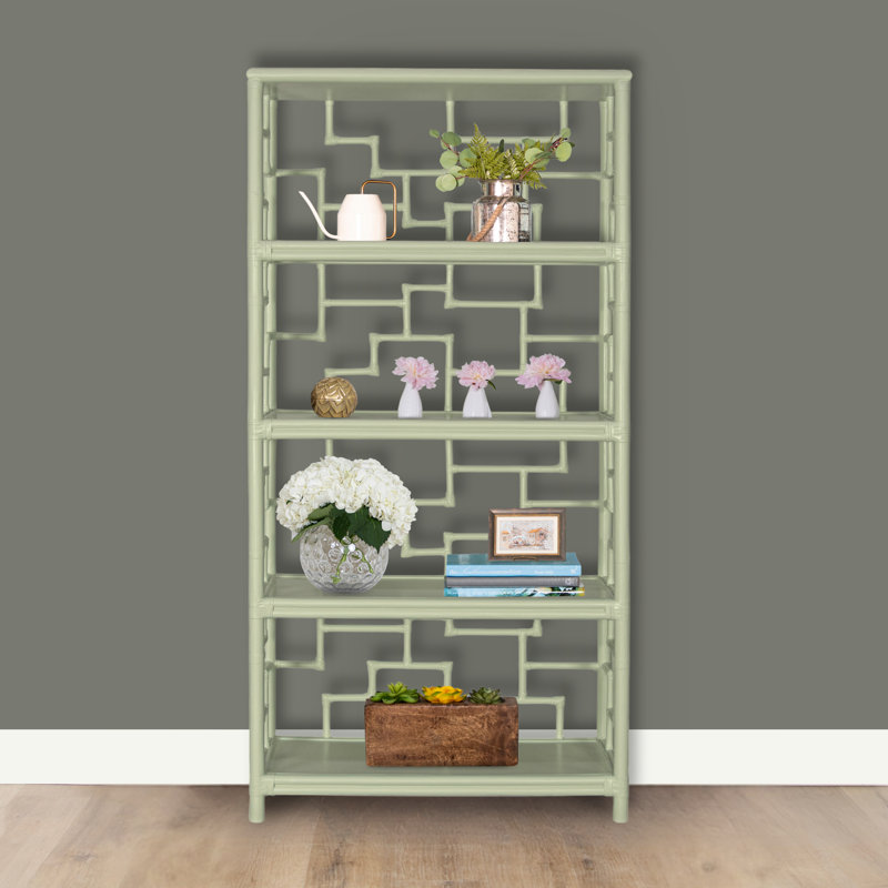 Tibet Bookcase, Celery Green