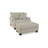 Asanti Upholstered Accent Chair with Ottoman