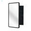 Armoire à miroir murale encastrée en métal-1269203763