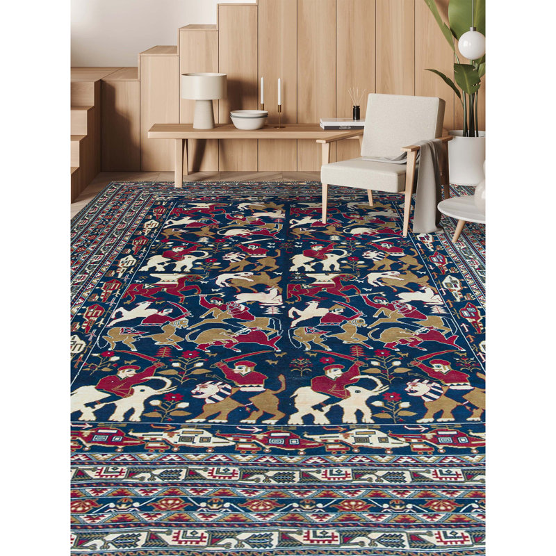 Afghan One-of-a-Kind 6'6" X 9' Area Rug