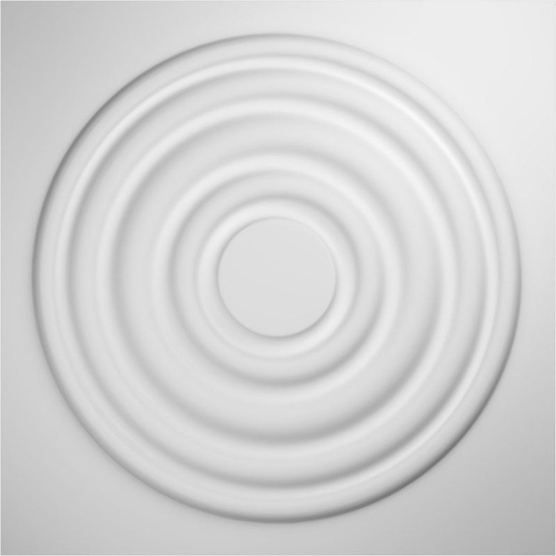 White Textured 3D PVC Decorative Wall Panels