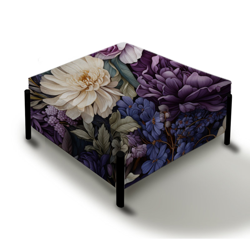 Grand pivoines profondes émeraude mauve enchantée - Floral