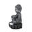 21.5" H Sitting Buddha Fountain with White LED