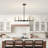 Alcaraz Dimmable Mid-Century Modern Candle Chandelier-1913920971
