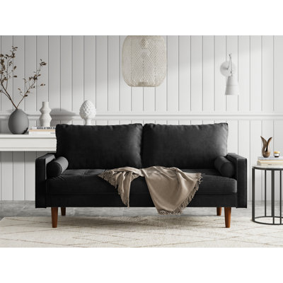 Maeesha 70" Velvet Square Arm Sofa