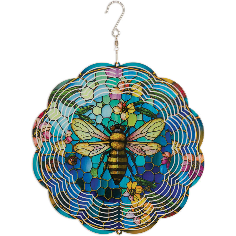 Illustration de Queen Bee Wind Spinner - 10 pouces - 99599