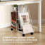 47cm H x 23cm W Metal Etagere Bookcase-1300813258