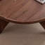 Table basse simple en bois massif au design rétro-107385284