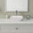 24"L x 15"W White Ceramic Rectangular Vessel Bathroom Sink-125359409-125359413