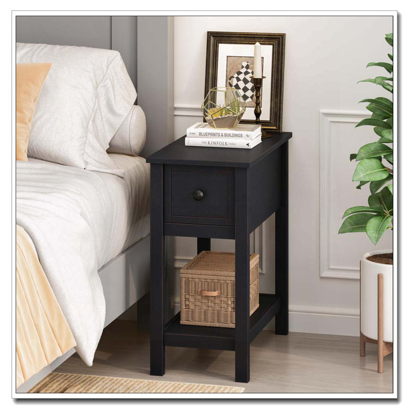Storage Nightstand,End Table