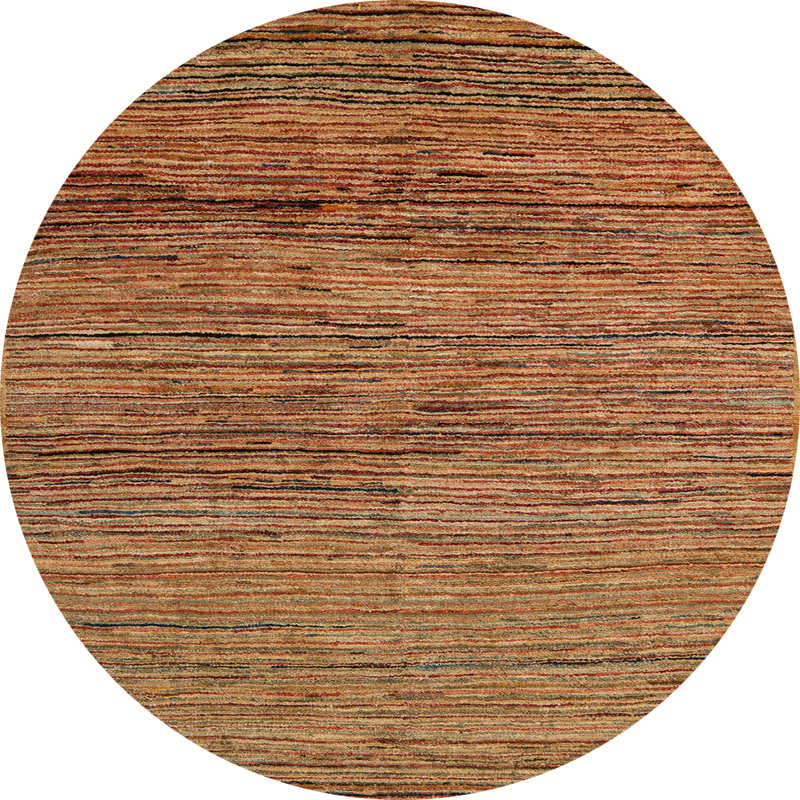 Abstract Indoor Rug, Round 4'