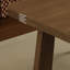Bureau rectangulaire en bois massif 70,87 "noyer-855357346