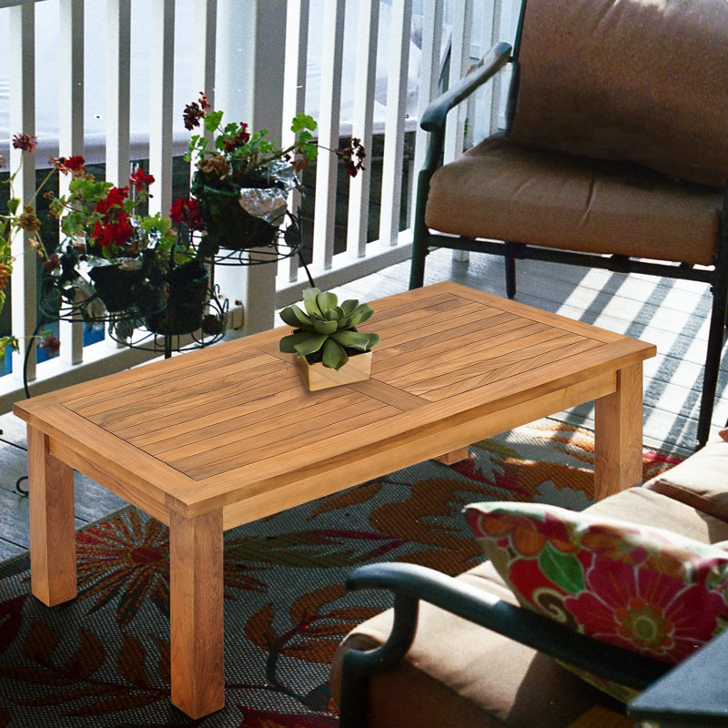 Outdoor Teak Coffee Table