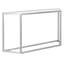 106.68 cm W Glass Top Console Table