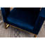 Fauteuil contemporain bleu Relax-845616116