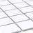 Cube 2" x 2" White Matte Porcelain Wall & Floor Tile