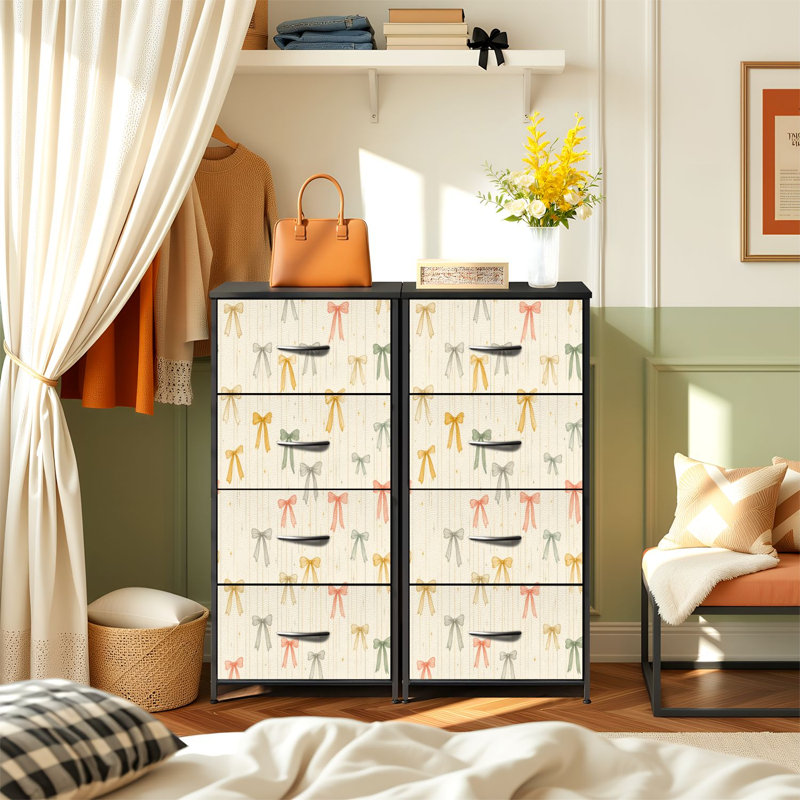 Commode de rangement verticale 4 tiroirs
