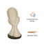 Sculpture Spombrée visage Ecomix