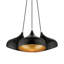 Luminaire suspendu grappe blanc brillant 3 lumières-2035413533