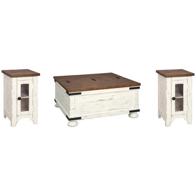 Ensemble de tables basses 3 pièces Etha