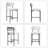 Osborne 26" H Upholstered Bar Stools Counter Height Bar Stools With Adjustable Foot Pads-107152733-106754200