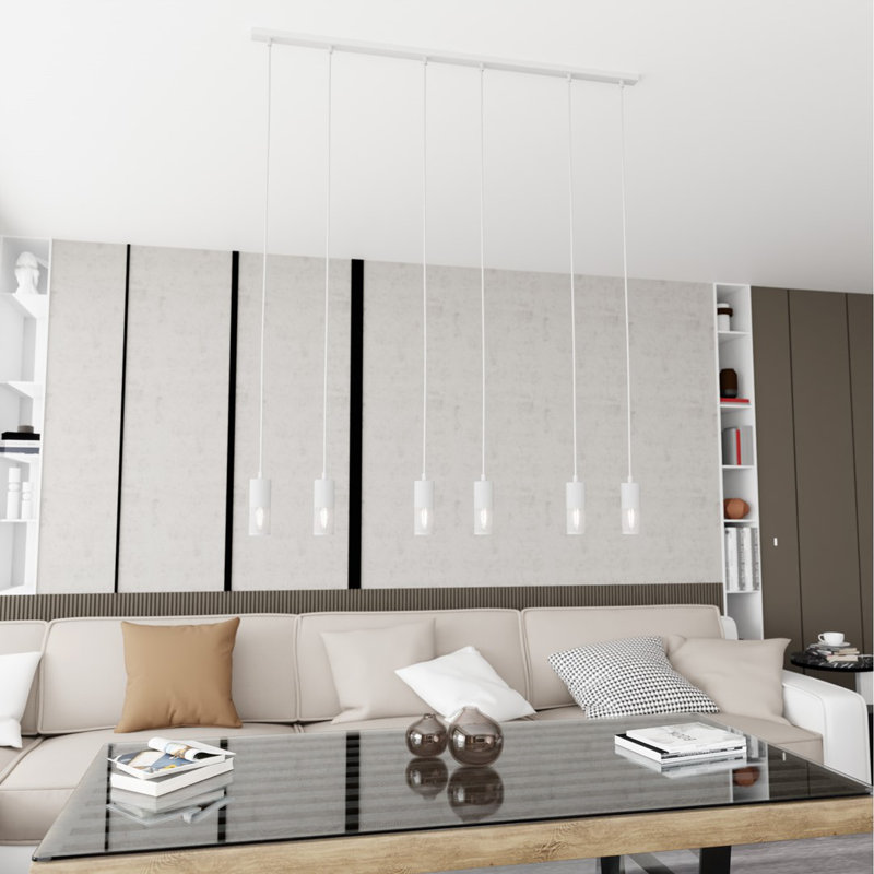 Avishay 6 - Light Pendant, White