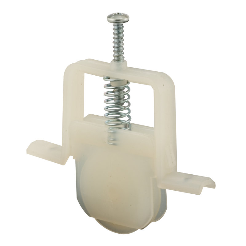 Rouleau de porte coulissante en nylon 1 po (paquet de 2)
