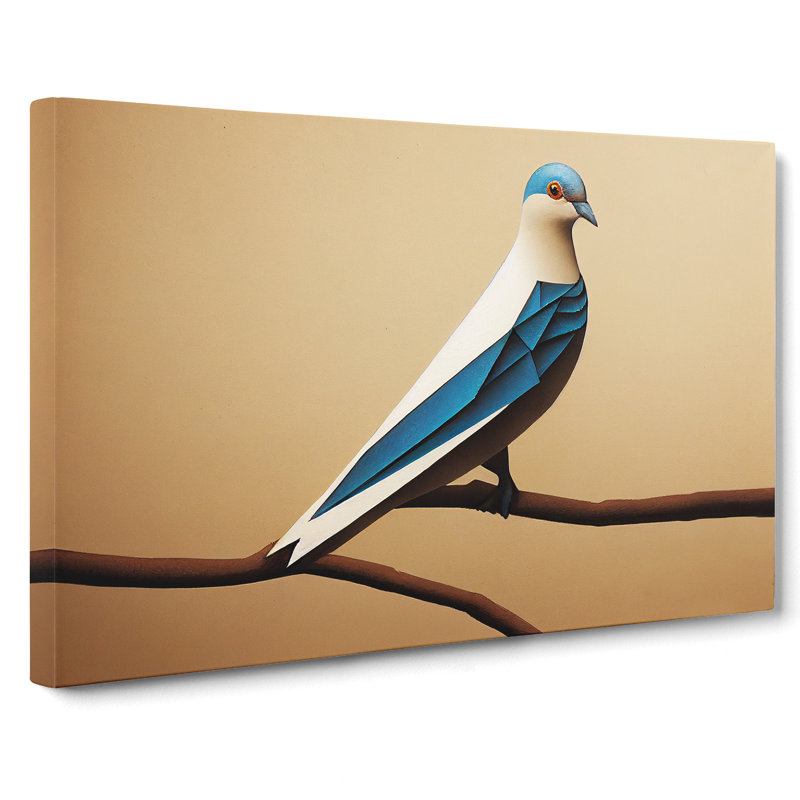 Amazing Dove Bird - Wrapped Canvas, 50cm H x 76cm W x 3cm D