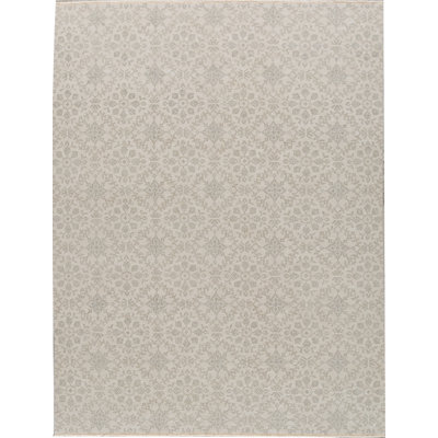 Wool Area Rug in Beige