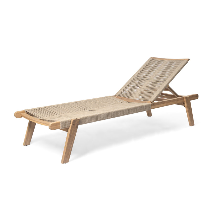 Corrion Outdoor Rope Chaise Lounge Set