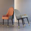 Leather Dining Chairs Upholstered High Back Soft Padded Seat Side Chairs For Kitchen Dining Living Room-1730318173