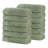 Rayon From Bamboo Cotton Blend Eco-Friendly Hypoallergenic Soft Solid Towel Set-619386995-669882202