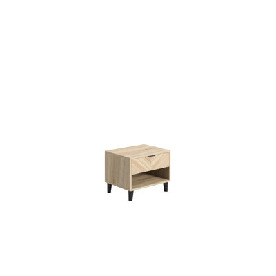 STOCKHOLM 1 DRAWER BEDSIDE CABINET