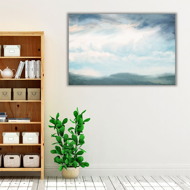 Layers Of Clouds - reproduction d'art sur toile, H 12 po x l 18 po