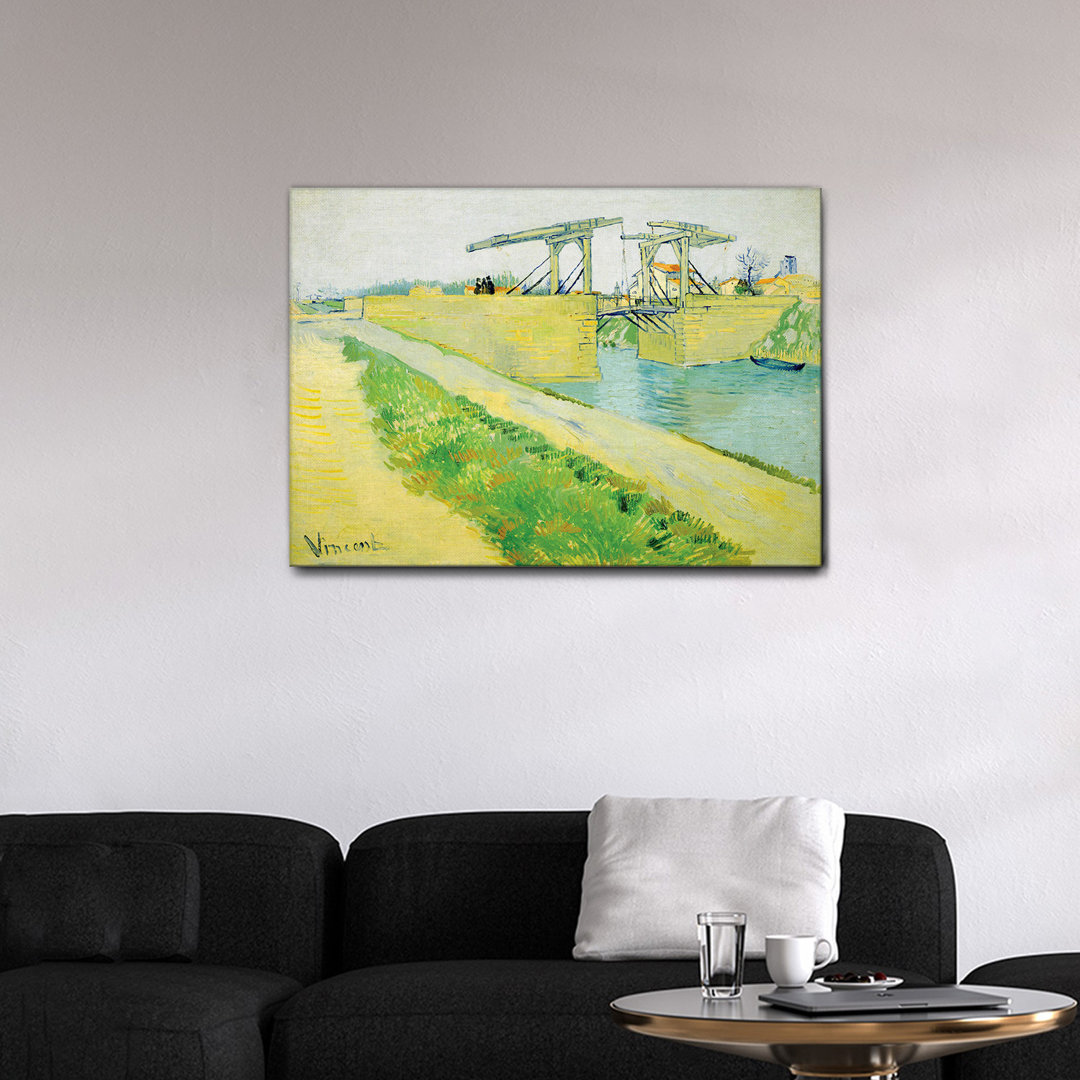 Leinwandbild Langlois Bridge von Vincent Van Gogh