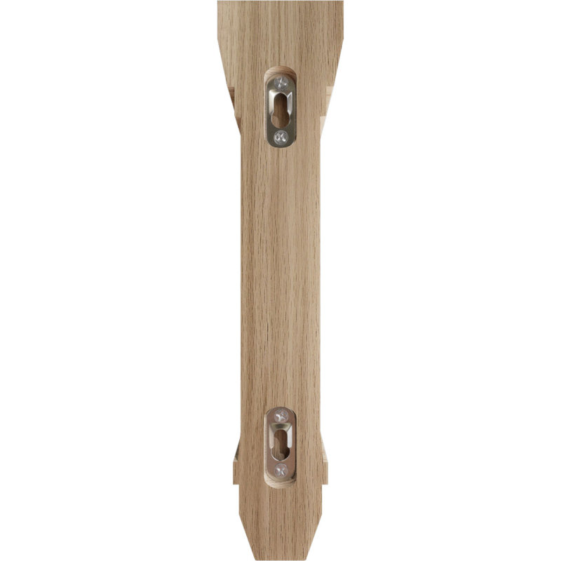 Support en bois Stockport, Chêne rouge, L 2 1/4 po x P 6 po x H 10 po