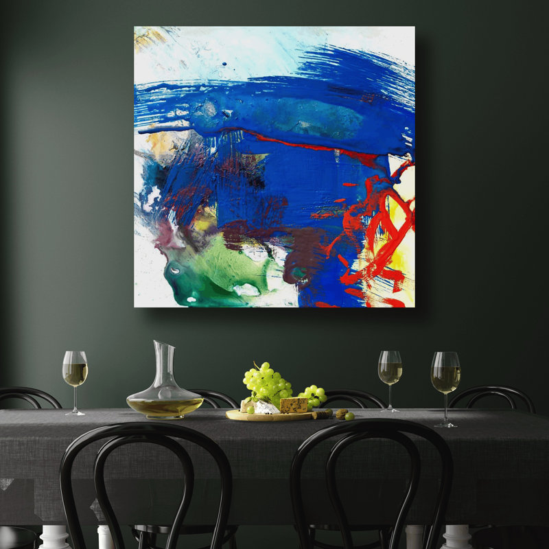 Flourspar - Artist Enhanced Canvas Print, 12" H x 12" W x 1" D, Unframed