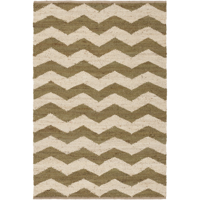 Hermine Chevron Indoor Rug, Rectangle 8' x 10'