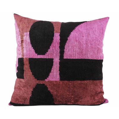 Velvet Ikat Euro Pillow Cover & Insert
