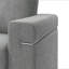 Chaise avec accoudoirs en tissu tissé-872002161
