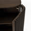 Armoire en bois 37 pouces avec tablettes réglables George Oliver Klever