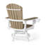 Chaise pivotante Featherstone Adirondack, blanc-130678695