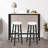 Metal Base Dining Table-349602834
