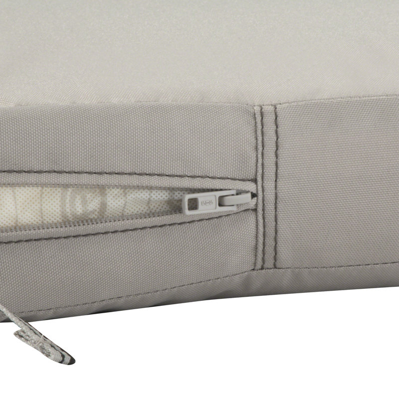 Housse de coussin pour chaise d'extérieur Jaylon, Champignon, L 19 po x P 19 po