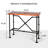 Kameesha 2 - Person Pine Solid Wood Top Four Leg Dining Set