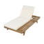 Chaise longue d'extérieur, fauteuil inclinable réglable avec appui-tête et plateau latéral rétractable-1141333043-1141333007