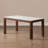 Solid wood rock plate rectangular dining table-1410956828