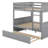 Full Over Full Bunk Bed With Trundle-1155272291